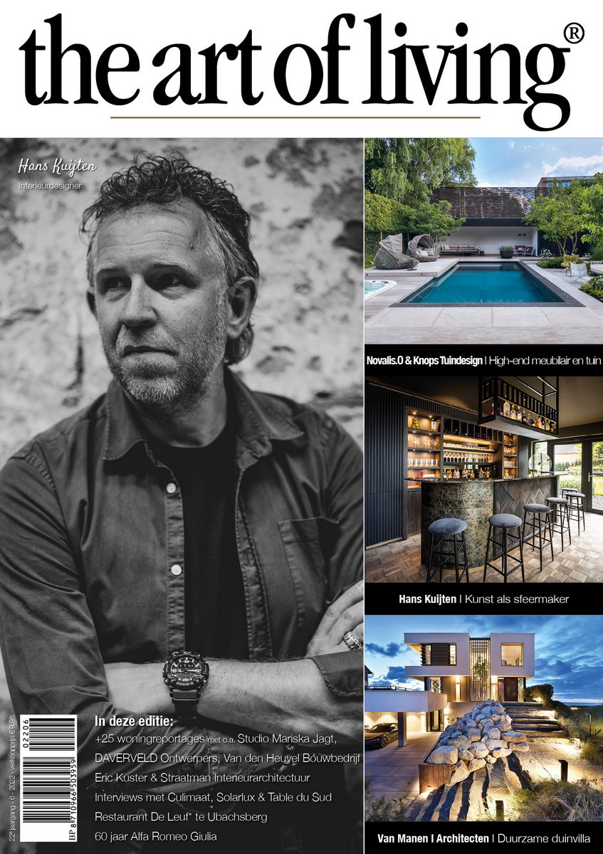 Art of Living magazines met gepubliceerde projecten