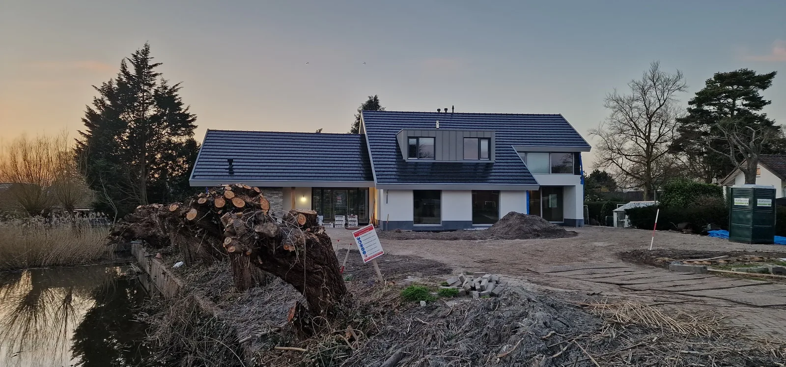 Verbouwing woning architect - foto loenen aan de vecht moderne verbouwing duurzame woning nieuwbouw comfort