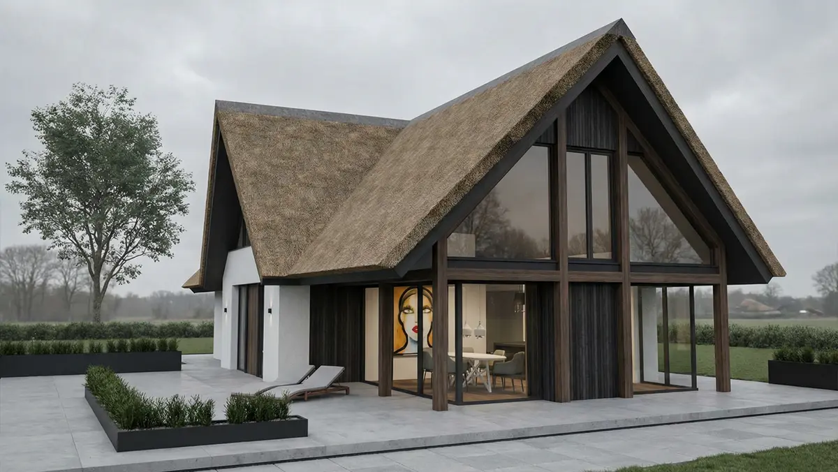 Metamorfose van een bestaande woning in Nederhorst den Berg