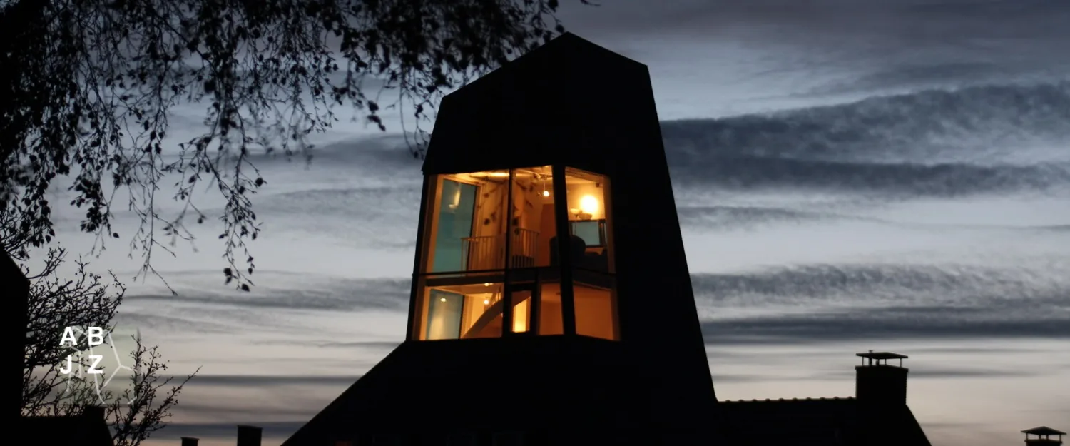 Torenwoning Cronenburgh als eigen woning en kantoor van het architectenbureau