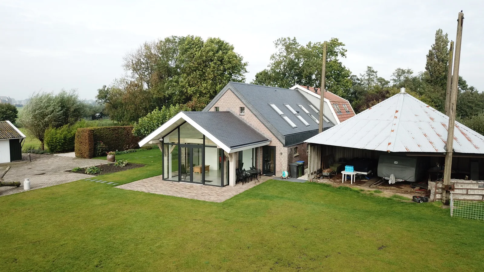 Architect Muiden Verbouw stal naar woonschuur Muiden