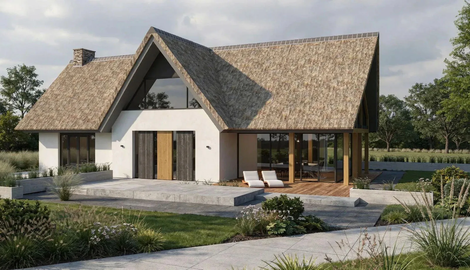 Gevelopening en zon-contact: meer transparantie en betere relatie met buiten.