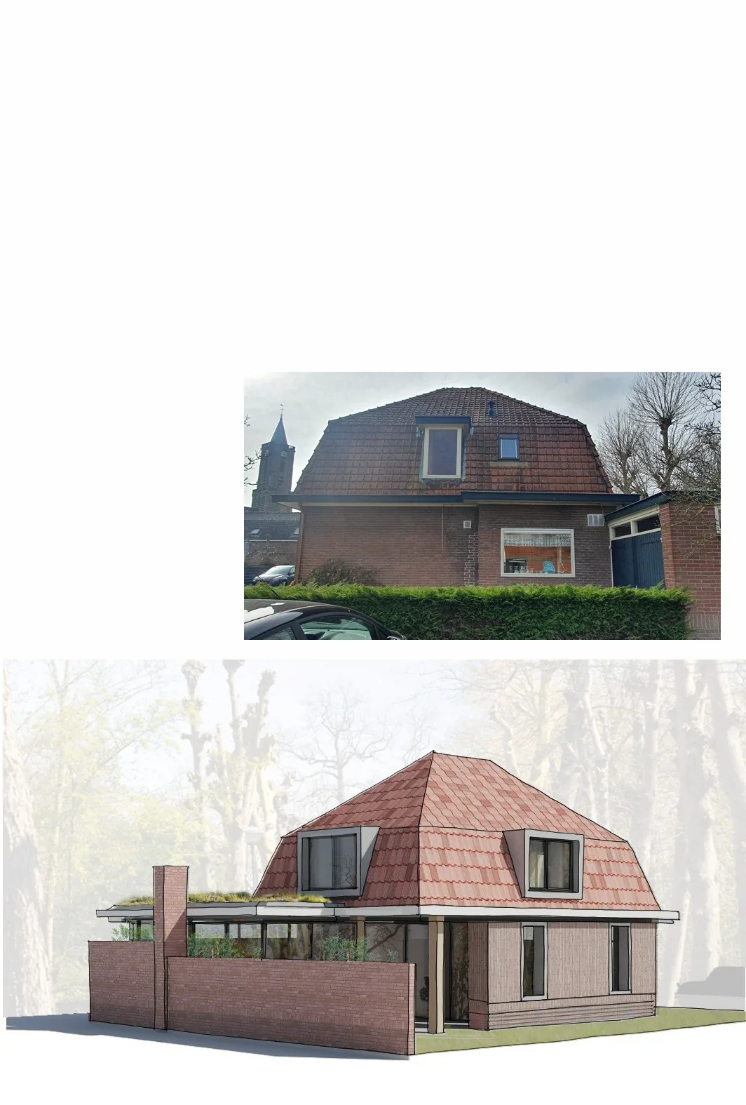 Keuken als nieuw hart van de woning na herindeling van de begane grond