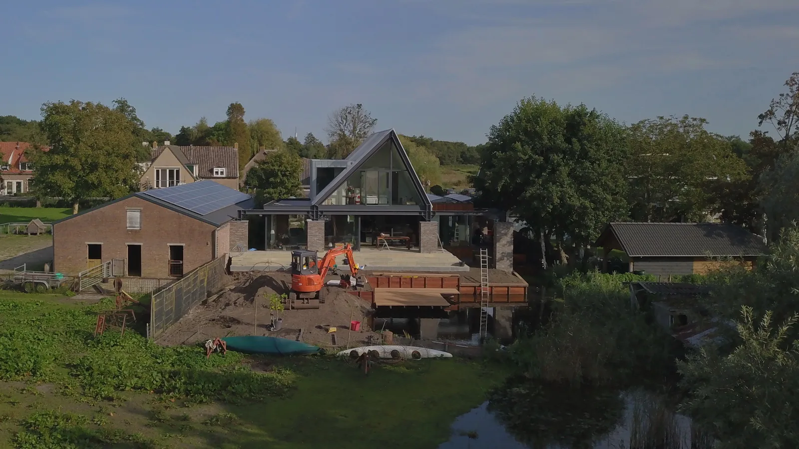 Architect Wijdemeren Woning aan de Ankeveense stille plas
